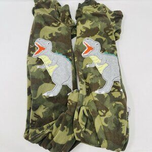 Carters Baby Boys 12 Months Lot of 2 One Piece Camo Fleece Footed Pajamas 1678